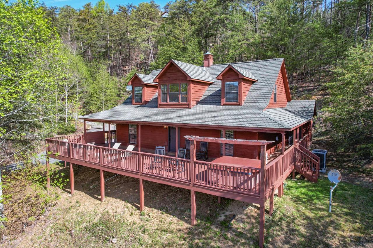 Private Mountain Cabin, Hot Tub Escape In The Smokies, With The View Сивиървил Екстериор снимка