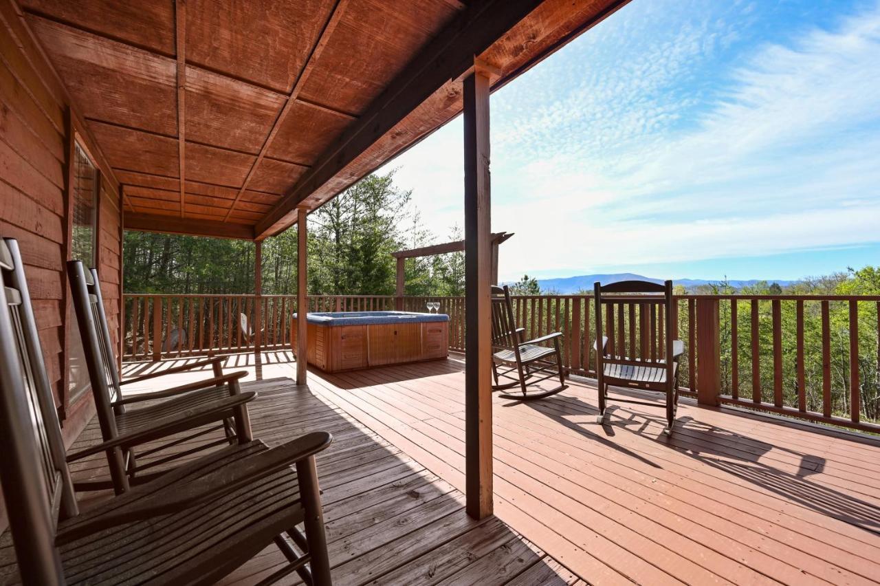Private Mountain Cabin, Hot Tub Escape In The Smokies, With The View Сивиървил Екстериор снимка