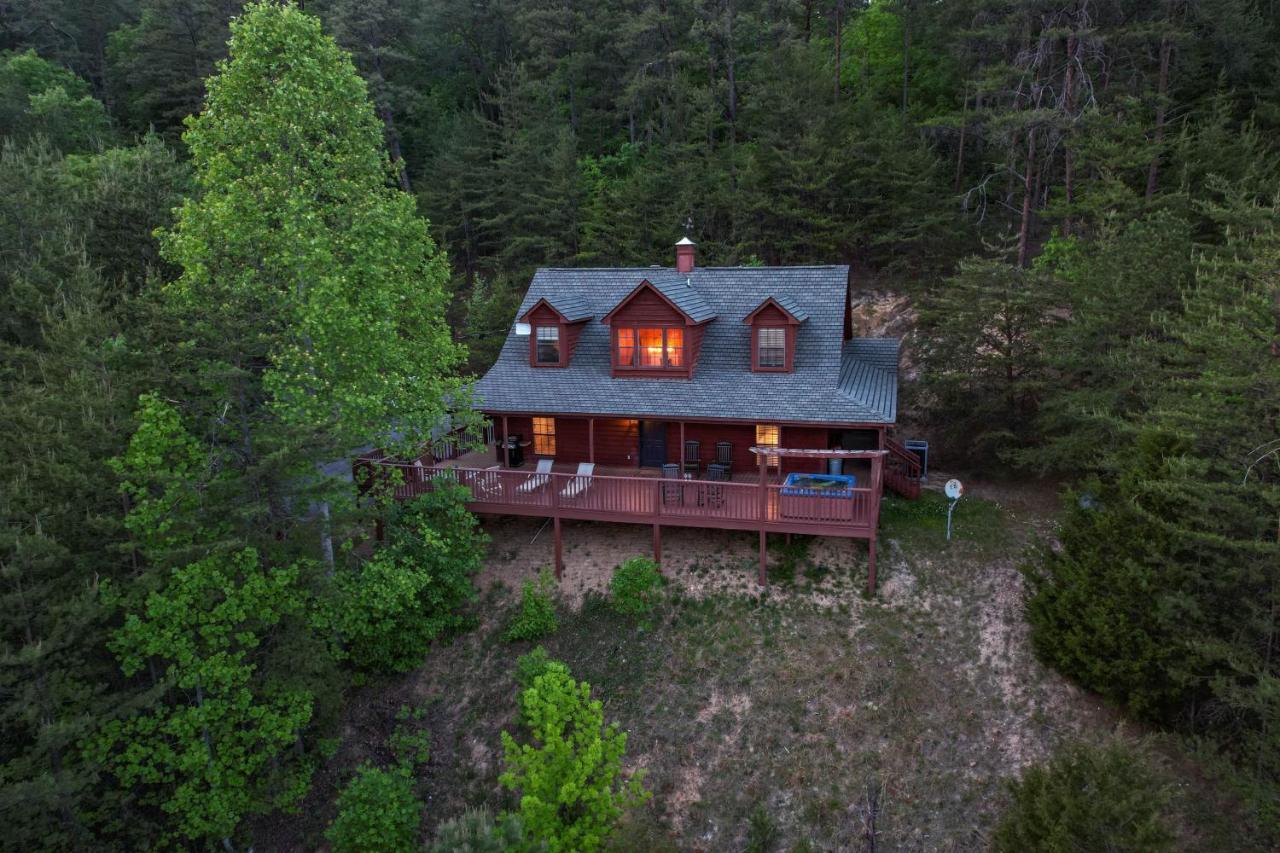 Private Mountain Cabin, Hot Tub Escape In The Smokies, With The View Сивиървил Екстериор снимка
