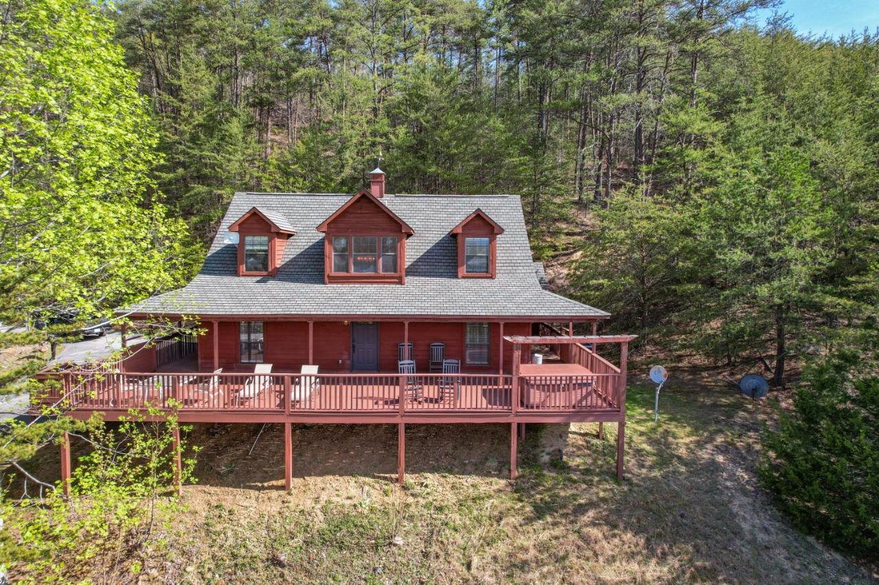 Private Mountain Cabin, Hot Tub Escape In The Smokies, With The View Сивиървил Екстериор снимка